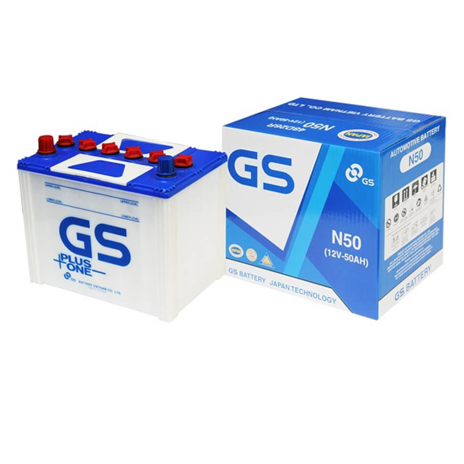 Ắc quy 12V-50Ah GS N50